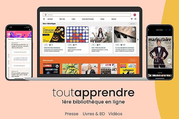 Allauch offre un accès à la 1ère bibliothèque en ligne "TOUTAPPRENDRE"