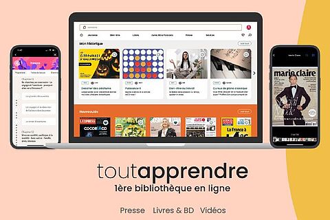 Allauch offre un accès à la 1ère bibliothèque en ligne "TOUTAPPRENDRE"