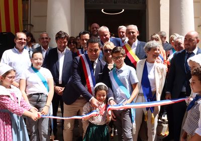 Inauguration de l'Hôtel de Ville