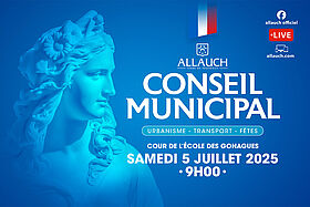 Conseil municipal ce samedi 5 juillet à 9h