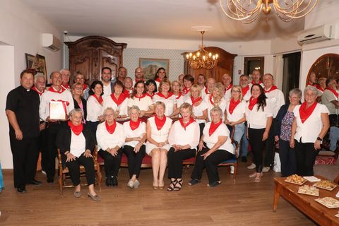 La chorale d’Allauch officiellement mise à l’honneur !