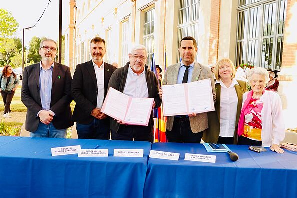Allauch devient officiellement “Ville ambassadrice du don d’organes” et dévoile une rose unique pour l’occasion