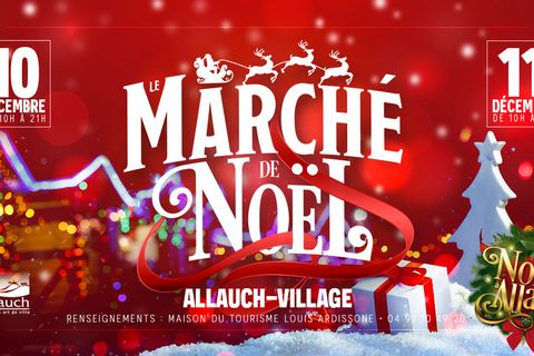 Grand succès pour le Marché de Noël d’Allauch : plus de 15 000 visiteurs et 9 camions de jouets récoltés pour les enfants démunis !