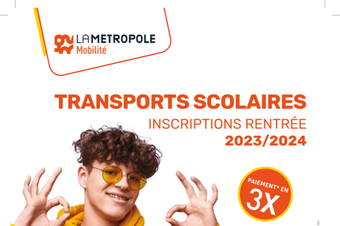 Inscriptions aux transports scolaires en ligne