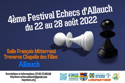 4ème édition du Festival international d'échecs du 22 au 28 août