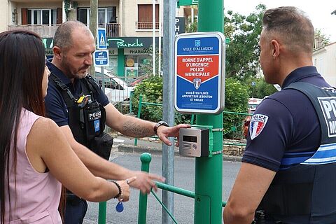 Sécurité : deux nouvelles bornes d’appel d’urgence installées au Logis-Neuf et à La Pounche