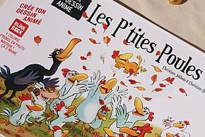 Atelier coloriage numérique autour des P'tites Poules