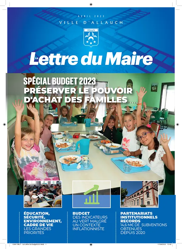 Lettre du Maire - spécial budget 