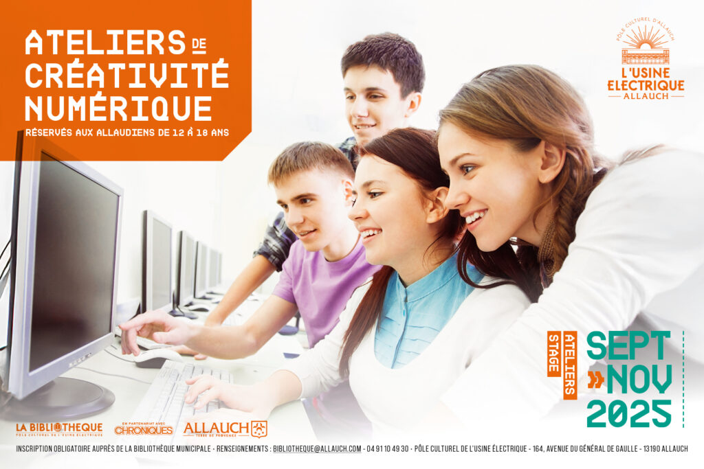 Ateliers de créativité numérique : 