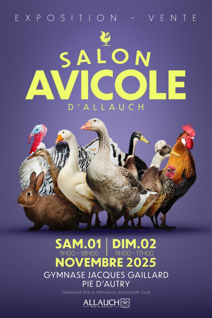 Rendez-vous les 1er et 2 novembre, pour la 3ème édition du Salon avicole