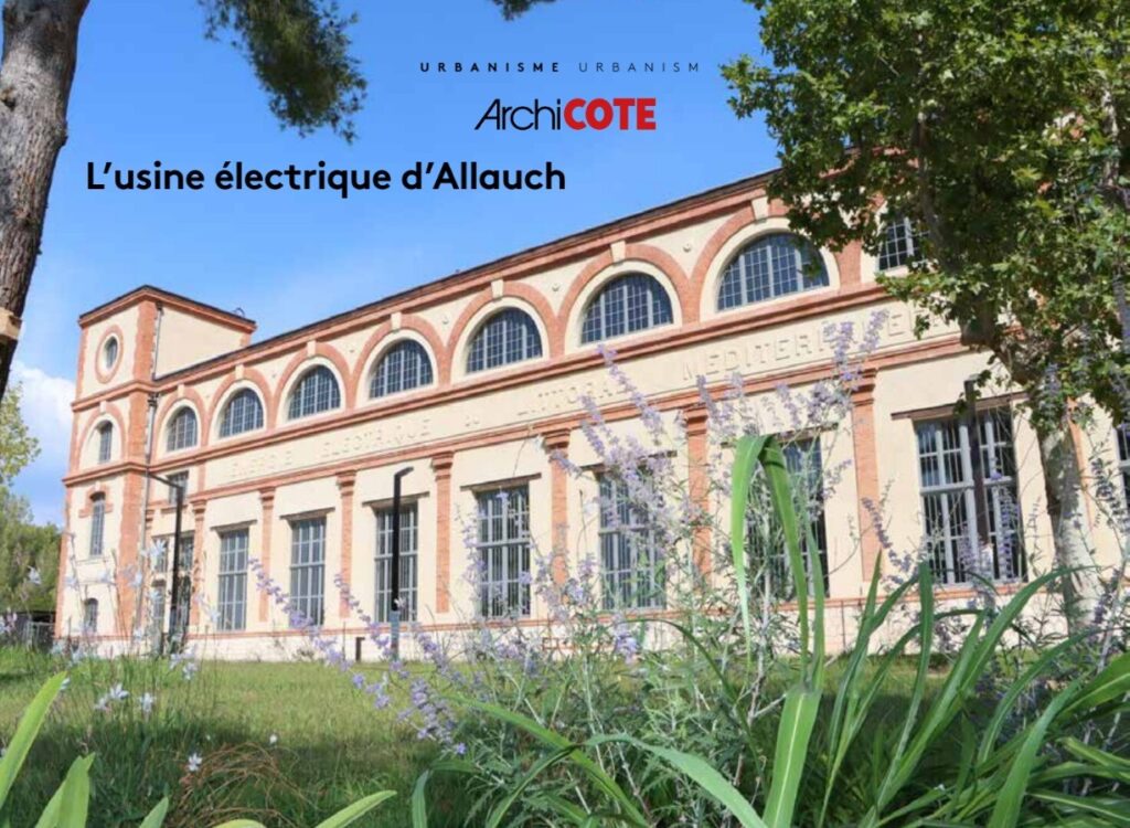 Le nouveau Pôle Culturel de l’Usine Électrique mis en lumière par le magazine “COTE”