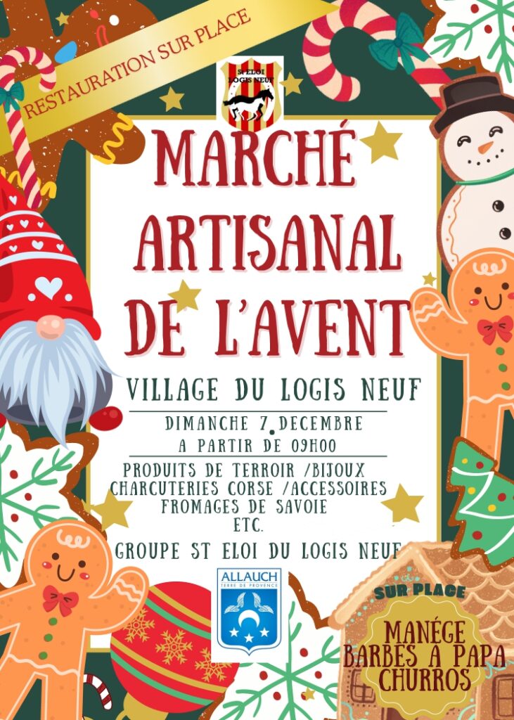 Le Marché de l'Avent du Logis-Neuf