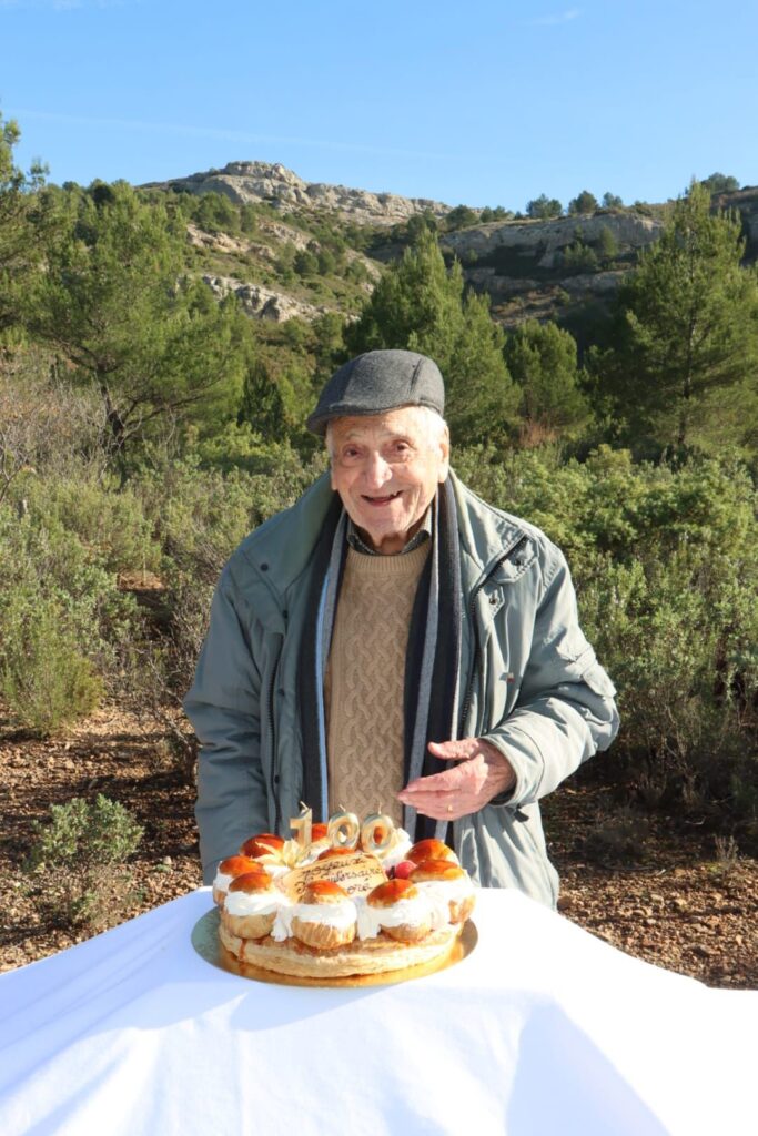 Honoré Guien, historien de la commune, a célébré ses 100 ans ce mercredi