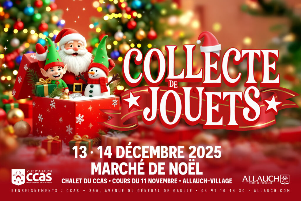 La Collecte de Jouets revient à Allauch pour le Marché de Noël