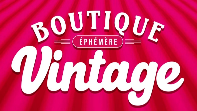 Découvrez la 1ère boutique éphémère vintage à la Galerie d'exposition