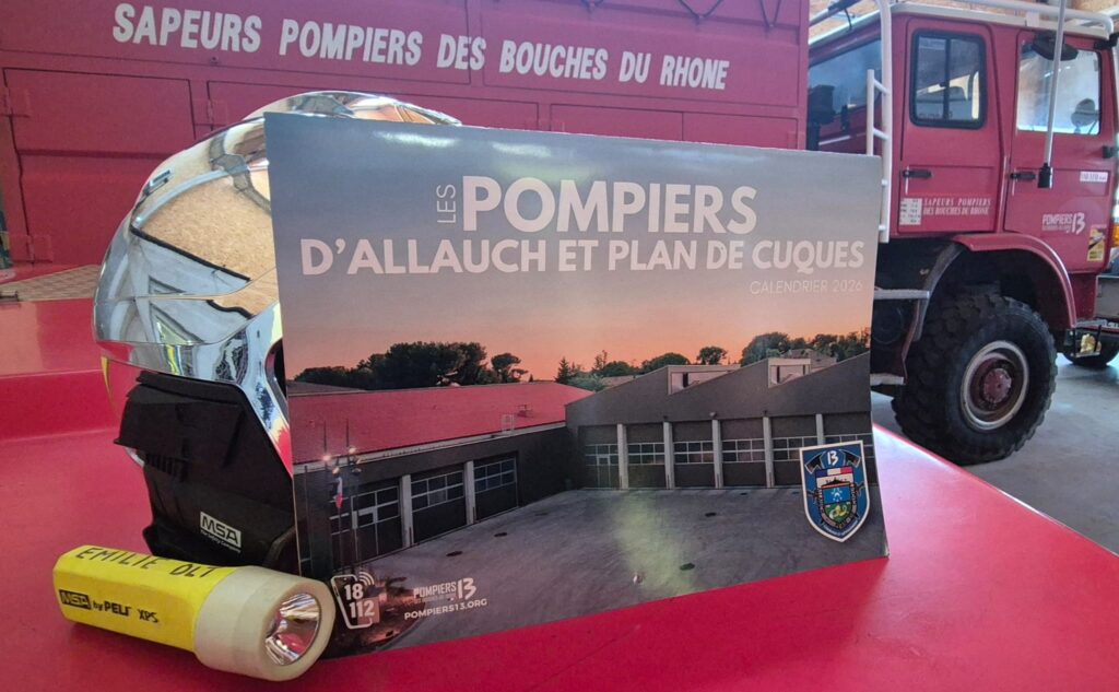 Calendrier officiel 2025, pour soutenir les Sapeurs-Pompiers d’Allauch/Plan-de-Cuques