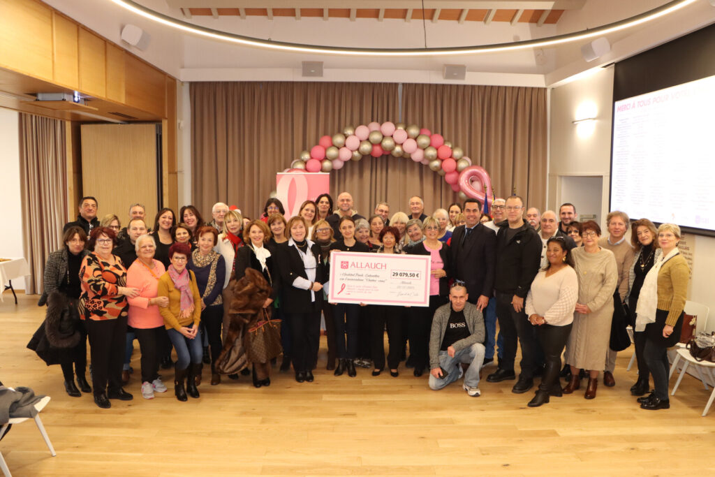 Octobre Rose : Allauch fait un don record au profit de l’Institut Paoli-Calmettes