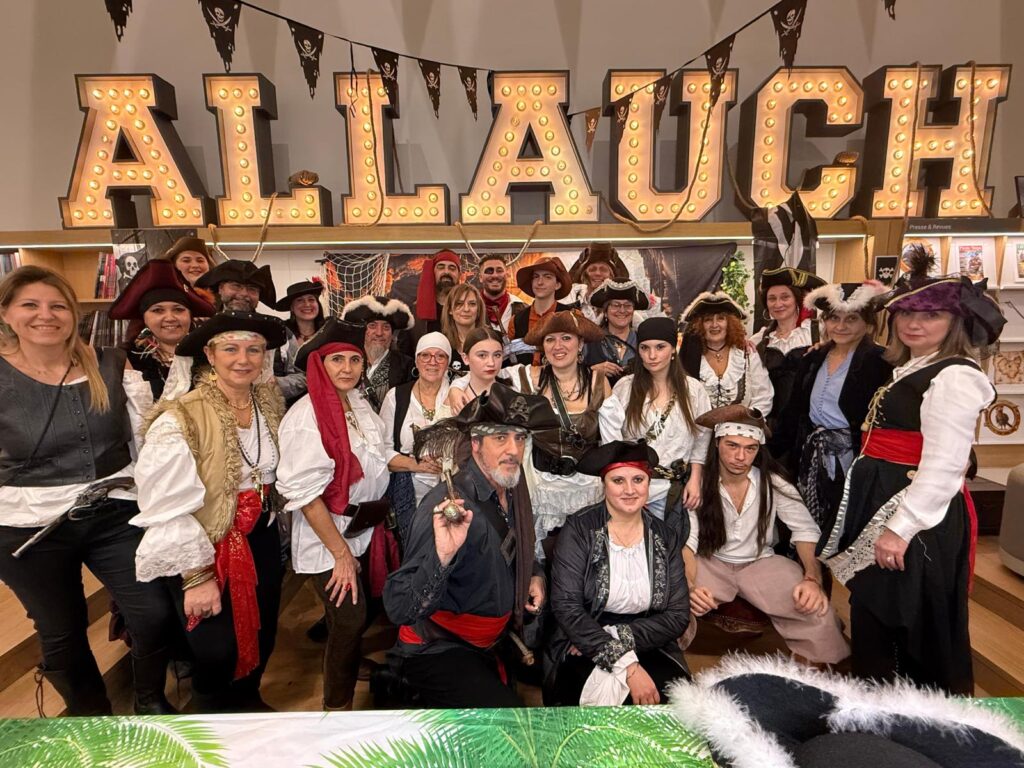 Du mercredi 21 au samedi 24 janvier, l’équipe de la Bibliothèque municipale d’Allauch a invité le public à embarquer pour les « Nuits de la Lecture », au Pôle culturel de l’Usine Électrique. Quatre jours riches en animations, lectures et découvertes, placés cette année sous le signe des pirates !