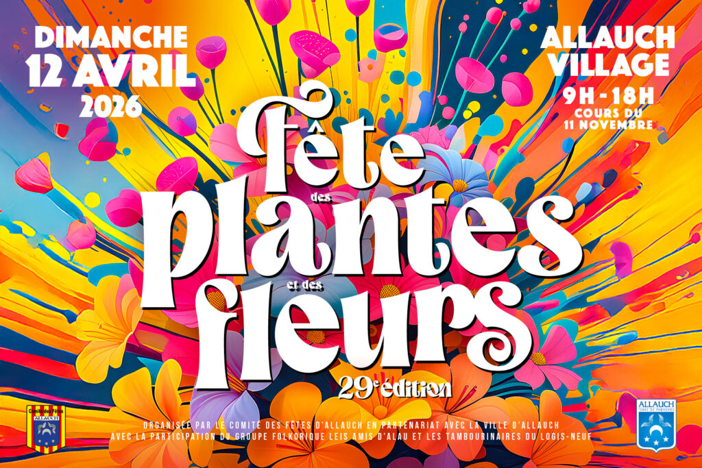 Fête des Plantes et des Fleurs : venez fêter l’arrivée du printemps le dimanche 12 avril au cœur du village d’Allauch.