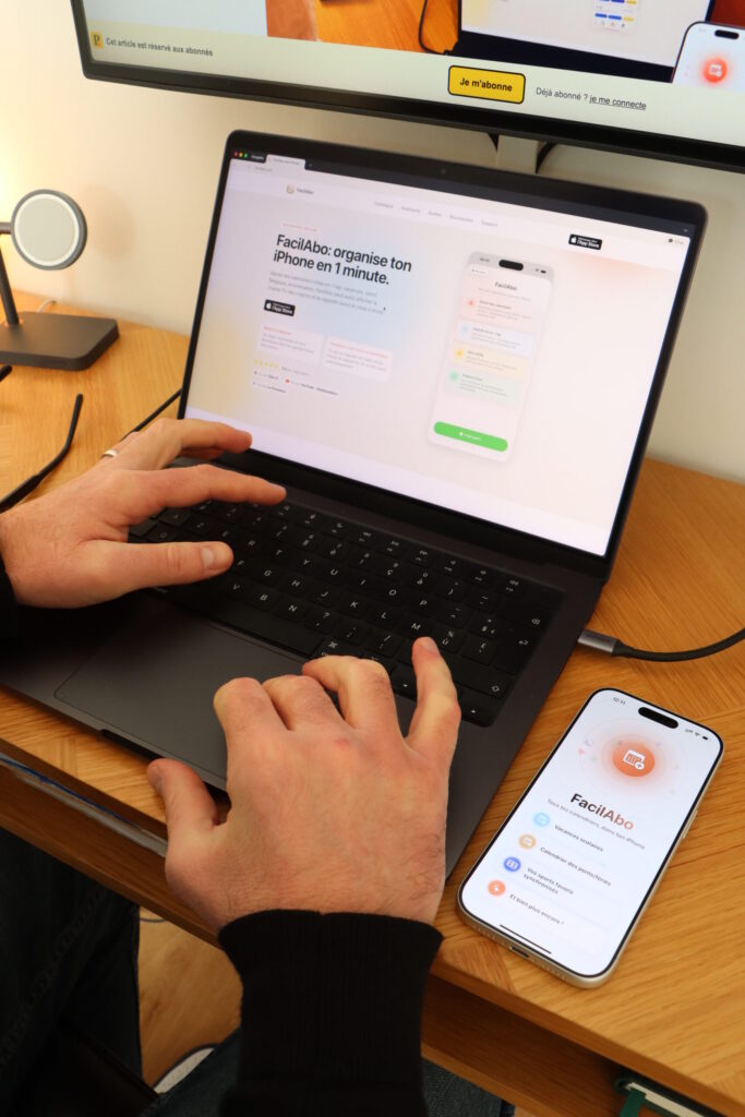 “FacilAbo” : une application pratique créée par un Allaudien, actuellement dans le Top 50 de l’App Store.