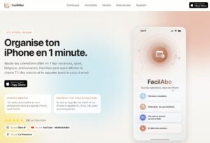 “FacilAbo” : une application pratique créée par un Allaudien, actuellement dans le Top 50 de l’App Store.