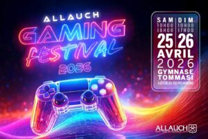 Le Allauch Gaming Festival revient les 25 et 26 avril pour un week-end entièrement dédié au jeu vidéo, au cosplay et aux nouveautés !