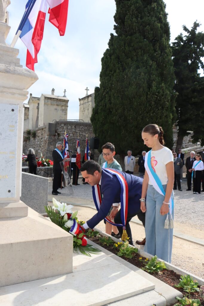Allauch a commémoré, ce dimanche, la mémoire des victimes et des héros de la déportation