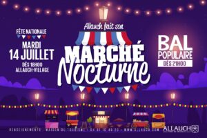 Le mardi 14 juillet, de 18h à minuit, Allauch vibrera au rythme de la Fête Nationale dans une ambiance musicale et estivale.