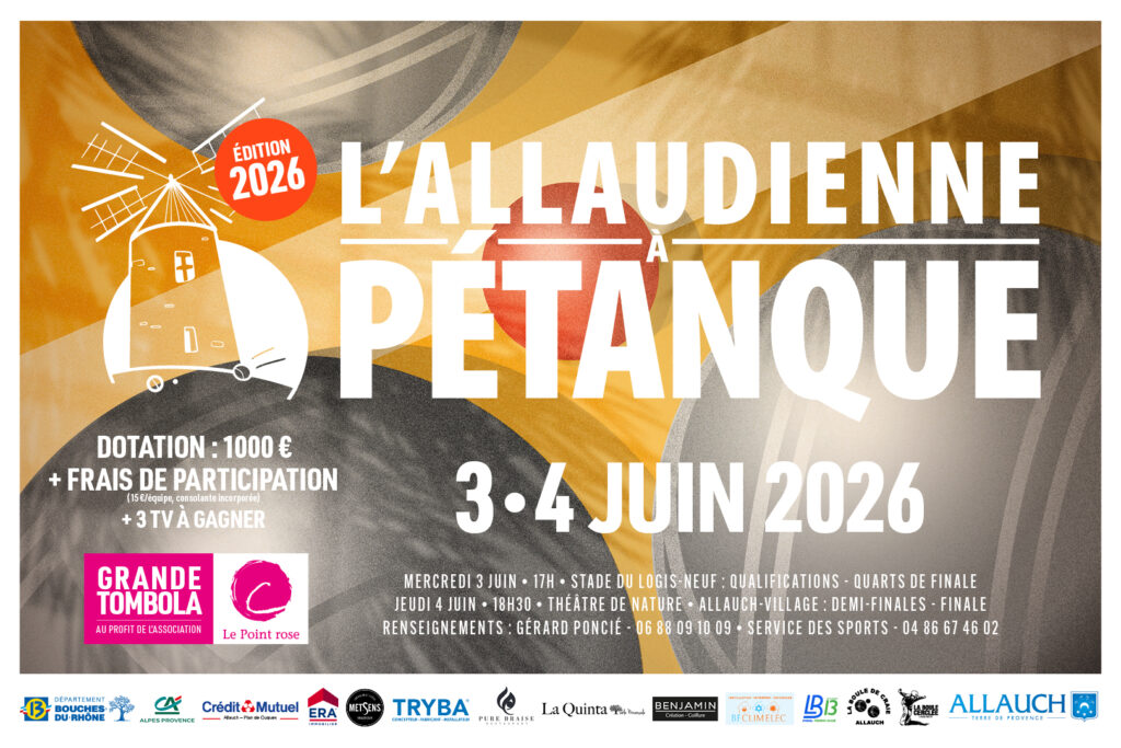 L’Allaudienne à Pétanque revient pour sa 6ème édition les 3 et 4 juin 2026