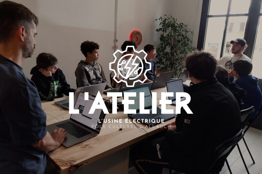 l'atelier ouvre ses portes tous les jeudis
